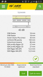 Aplikace Isover SmartAPP