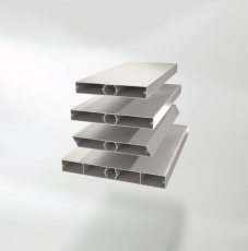 Velkoplošné lamely Schüco ALB v obdélníkovém provedení