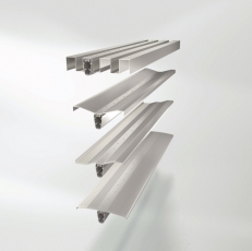 Velkoplošné lamely Schüco ALB: nová řada „hi-tech“ lamel vyrobených z tvarovaného plechu s perforací nebo bez ní