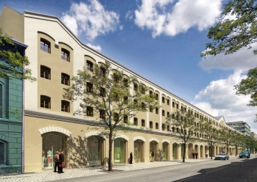 Lisovna a rafinerie řepkového oleje z roku 1864 se stala předmětem architektonické soutěže s cílem přestavět tuto masivní čtyřpodlažní budovu na byty. Současný stav