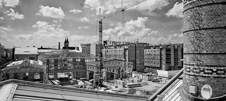 Pohled do vnitrobloku