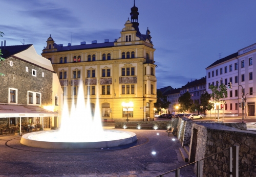 Rekonstrukce parteru obvodové linie historického centra města Písek