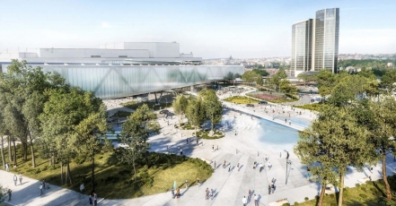 Architektonickou soutěž na novou halu Kongresového centra Praha vyhrála španělská kancelář OCA