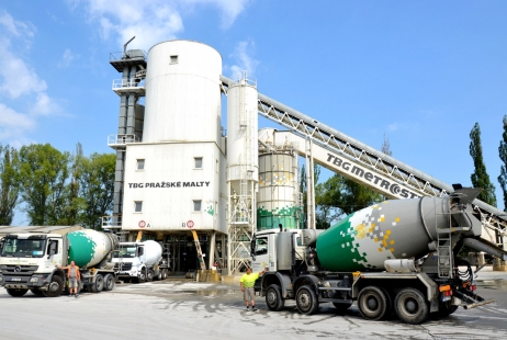 Betonárna v roce 2017