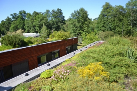 2. místo: Zelené střechy Centra ALGATECH Mikrobiologického ústavu AV ČR v Třeboni