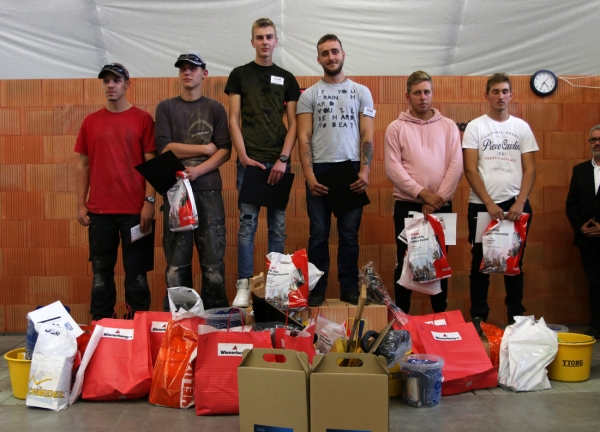 Vítězová SUSO 2017 v kategorii Zedník