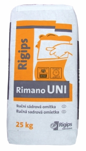 Sádrová omítka Rimano