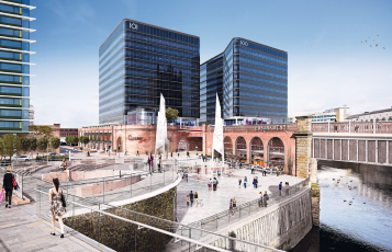 101 Embankment – vizualizace konečné podoby, zdroj Ask Real Estate