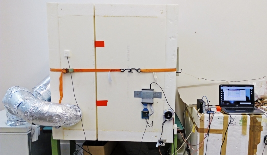 Obr. 3: Měřicí skříň Hot Box