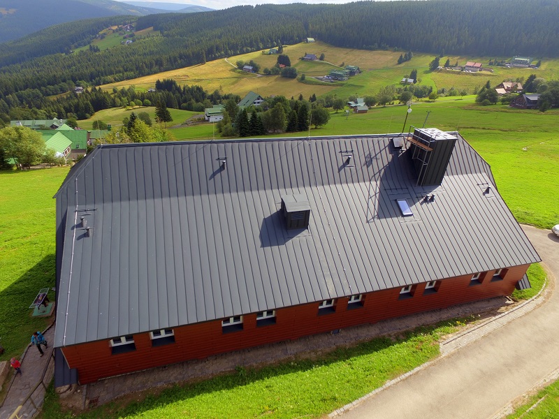 Mělnická bouda s novým kabátem od firmy PREFA Aluminiumprodukte