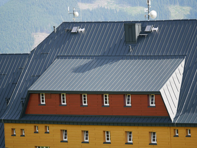 Mělnická bouda s novým kabátem od firmy PREFA Aluminiumprodukte