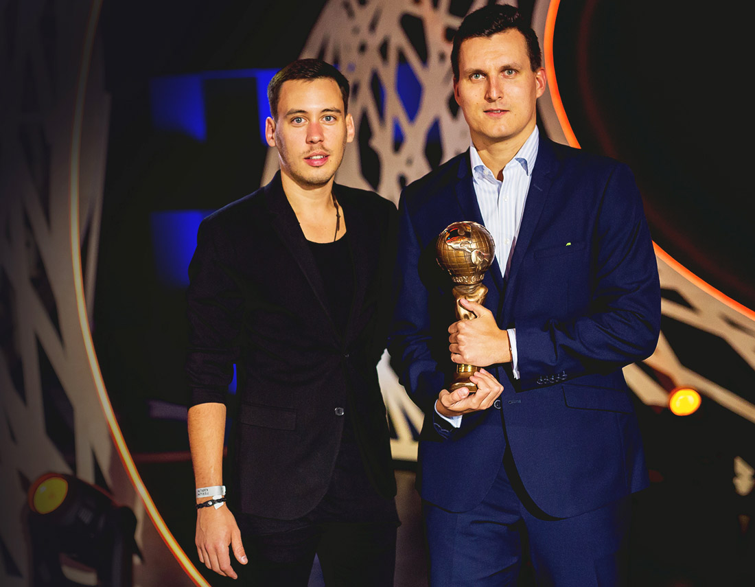 Zakladatelé projektu Český ostrovní dům Pavel Podruh (vlevo) a Jakub Hořický