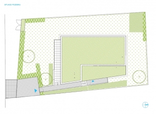 Situace, Dům v Brně-Komíně, architekt: KAMKAB!NET (Radim Horák, Hana Horáková)