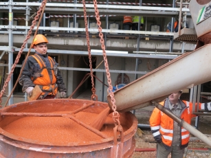 Probarvený beton Colorcrete