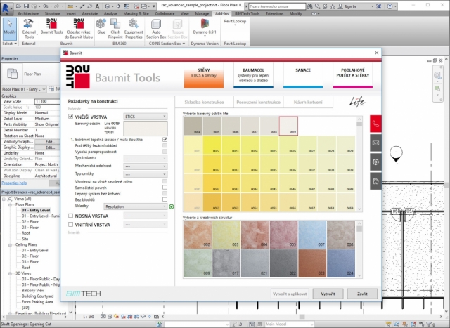 Baumit Tools – unikátní plugin pro BIM projektování