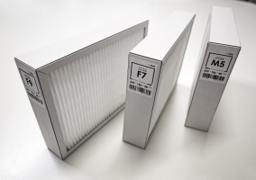 Filtry stejného rozměru s různou úrovní filtrace