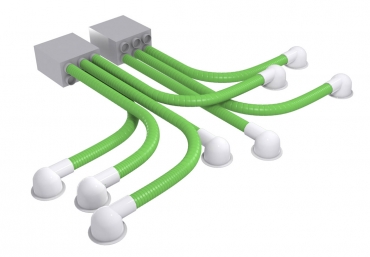 Takzvaná chobotnice zajišťuje optimální rozvod vzduchu dle projektu