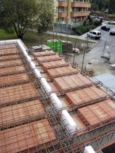 Obr. 10: Vyztužení balkónu