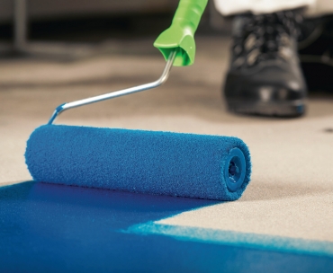 Obr. 4: Vyrovnávky a ochrana podlah systémem MC-Floor TopSpeed