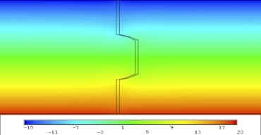 Obr. 16: Spoj na P+D, tl. 120 mm – spára 3 mm