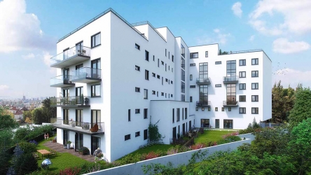 Koru Vinohradská – vizualizace