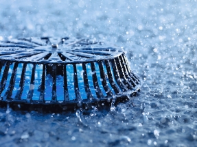 Obr. 1: Střešní vpust podtlakového systému odvodnění