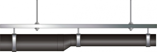 Obr. 6: Excentrická redukce kolektoru