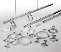 Obr. 7: Sortiment kotvicích lišt a objímek