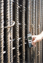 Obr. 3: Detail vyztužení mostu přes Seifertovu ulici