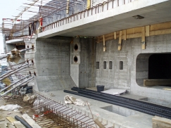 Obr. 8: Betonáž konstrukce Nového spojení