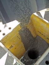 Obr. 10: Betonáž při rekonstrukci tunelů Národního divadla