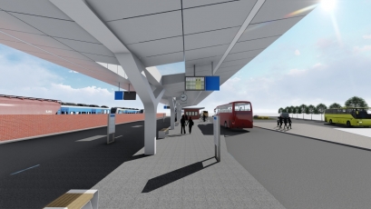 Autobusový terminál v Plzni