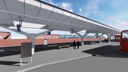 Autobusový terminál v Plzni