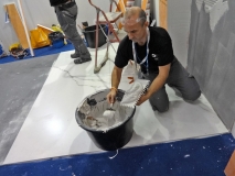 Obr. 8: Zubová stěrka se šikmými zuby