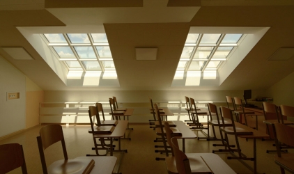 Střešní prosklení Solara HISTORIK s plně integrovanými elektrootvírači – z interiéru pouze čisté rámy