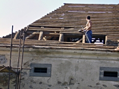 Postup opravy sýpky