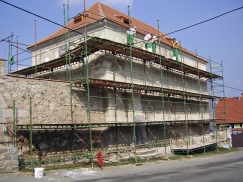 Postup opravy sýpky