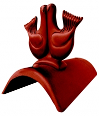 Okrasný prvek na hřeben