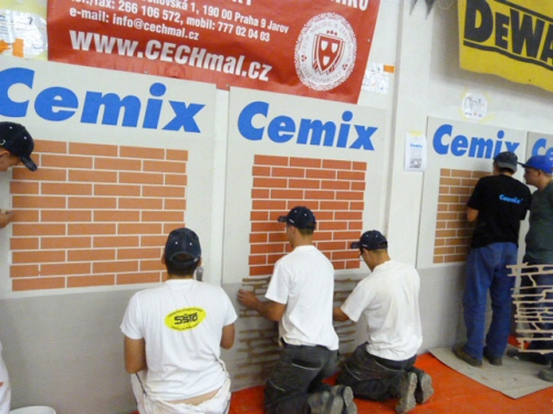 Učňové budou v Letňanech opět soutěžit s materiály Cemix