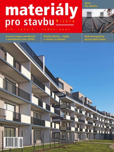 Materiály pro stavbu 1/2018