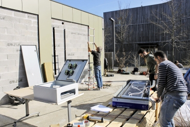 Obr. 2: Počátek instalace systému