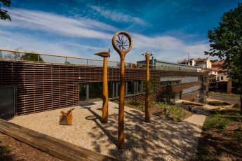 Ceny poroty II – Ostatní energeticky velmi úsporné budovy: Vzdělávací a poradenské centrum Otevřená zahrada, návrh Projektil architekti, s. r. o.