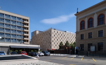 Garáže v centru Brna (Architekti Hrůša & spol)