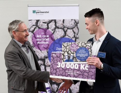 Martin Skala, vítěz soutěže Pro vodu 2018