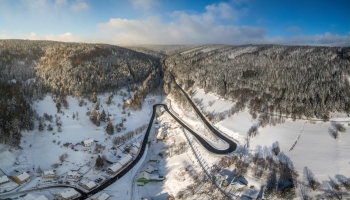 Točky nad Jáchymovem na silnici 1/25