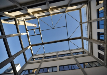 Jde o první použití elementů Qbiss One s takto vytvořeným detailem