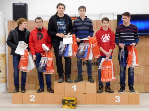 Miloš Míček a Jan František Pekař ze SŠNO Bystřice pod Hostýnem