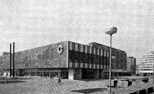 Původní podoba Obchodního domu Ládví