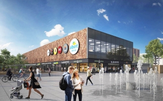 Obchodní dům Ládví po rekonstrukci – vizualizace