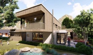 Matyáš Černík, nízkoenergetický dům se zelenou střechou